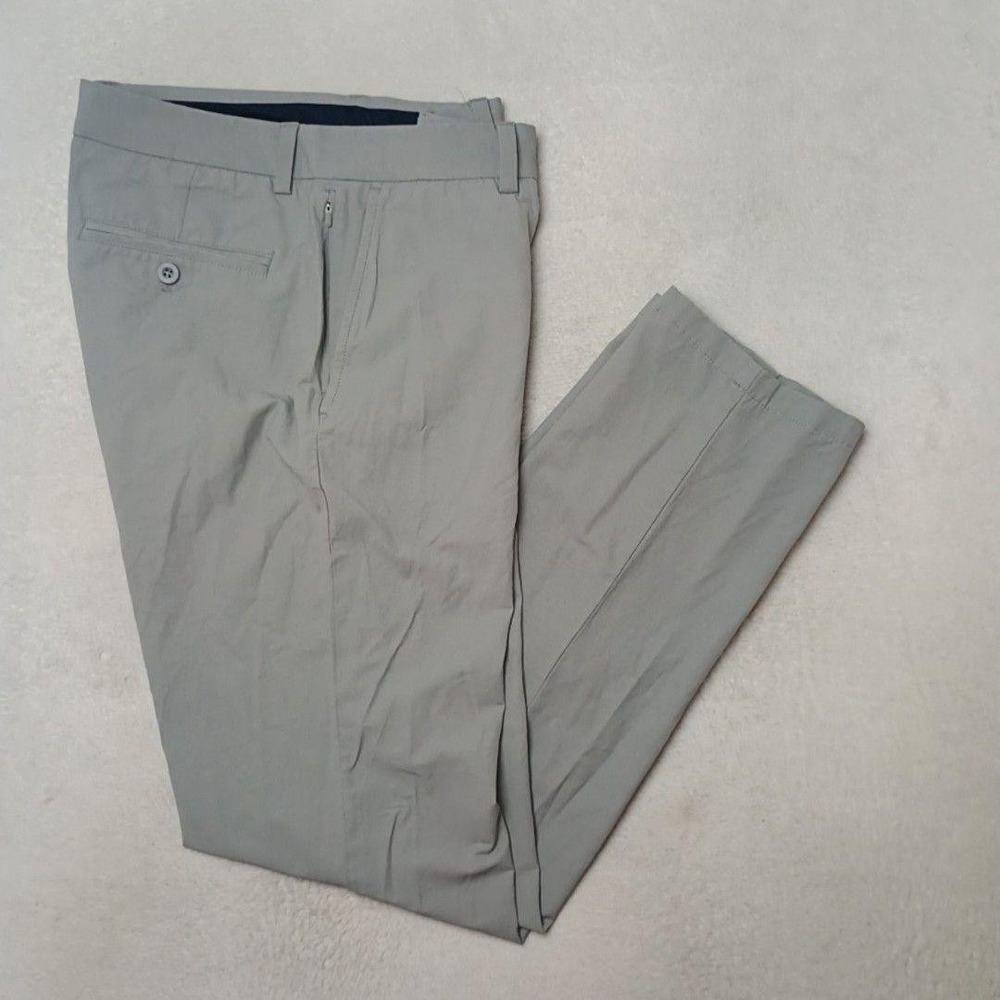 Vineyard Vines Pants Men 30x30 Gray Golf On-The-Go Chino Slim Stretch Work Tech